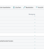 Business Central Kontenplan
